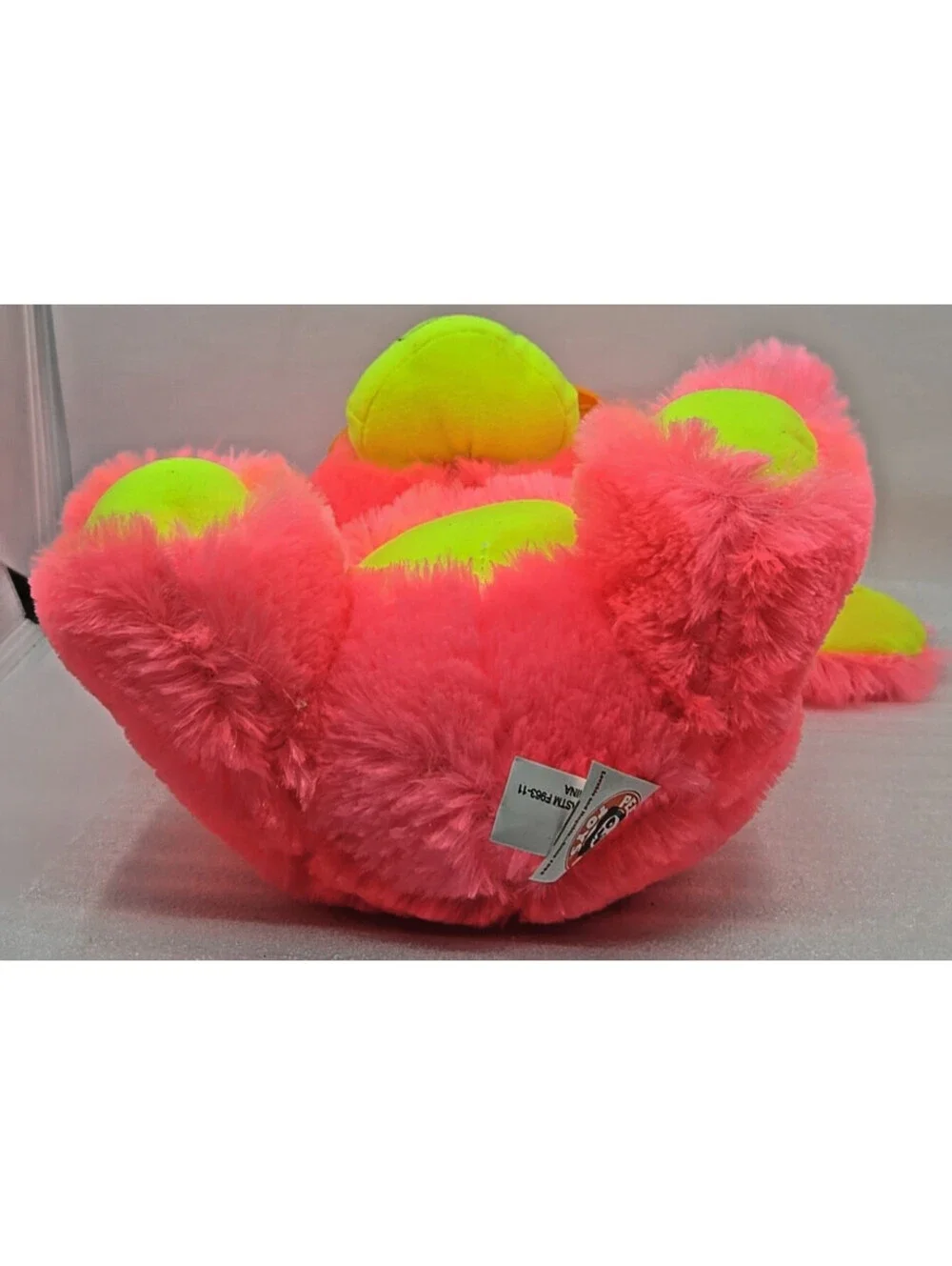 Neon Pink Yellow Bunny Rabbit Wearing Sunglasses 11